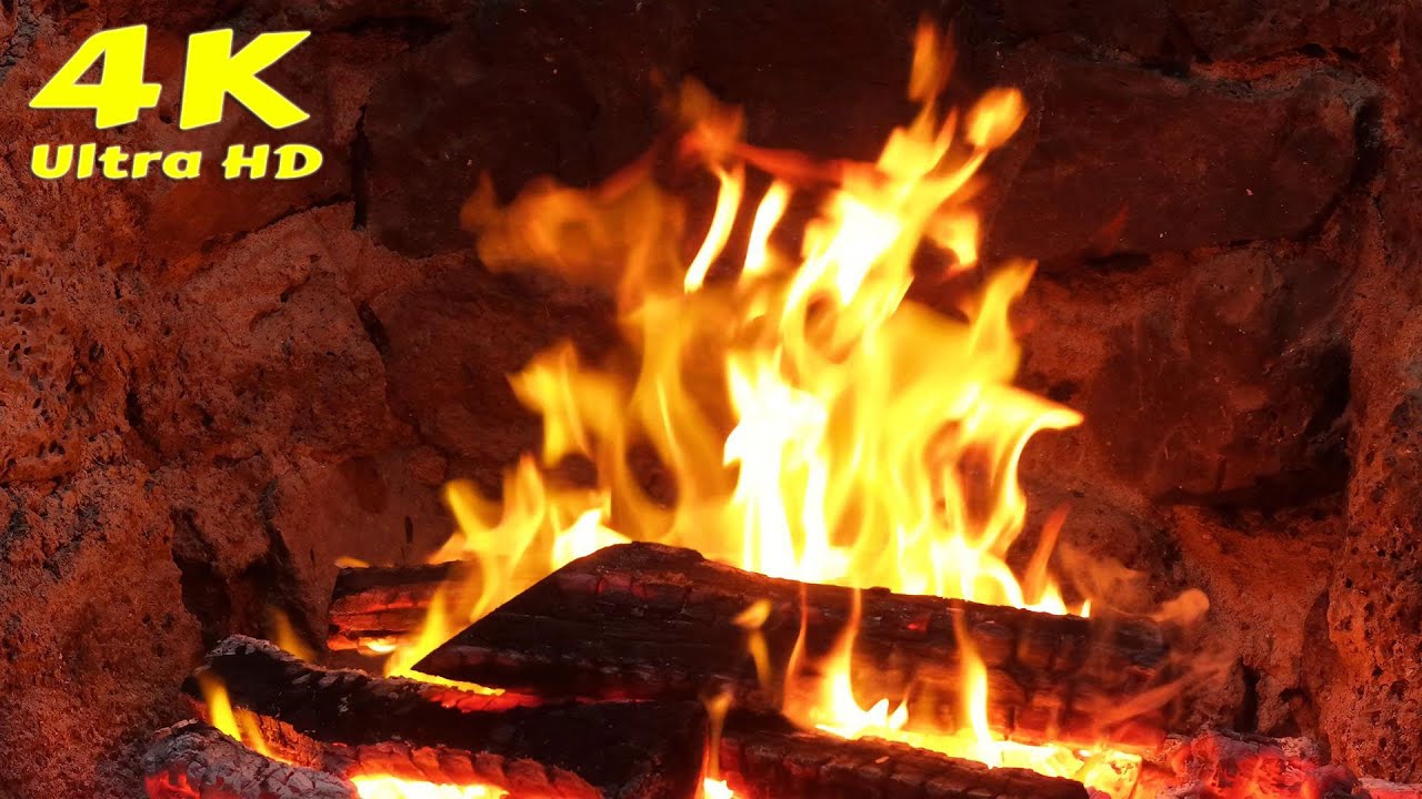 🔥 Fireplace Sounds for Winter Dreams. Winter Fireplace White Noise. Cozy summer fireplace ambience