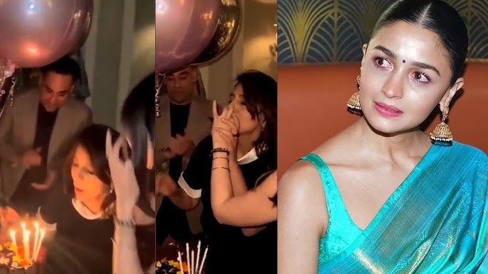 After Huge Fight with Alia Bhatt Neetu Kapoor Celebrates Birthday without  Bahu Alia in London
