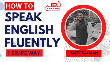 ONE Simple Trick to Improve Speaking Skill| Easy English by Hafiz Salman