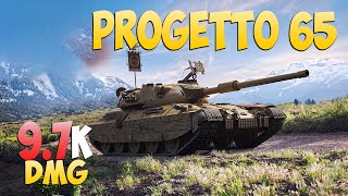 Progetto 65 - 5 Kills 9.7K DMG - Barbed! - World Of Tanks