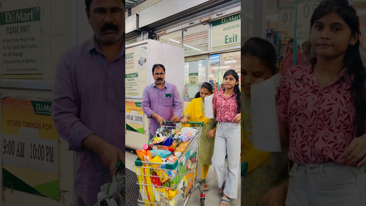 Let’s go to Dmart shopping🛒🛍️