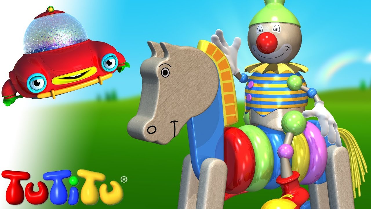 Building a Wooden Horse TuTiTu The toys come to life YouTube