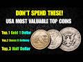 USA Coins Jackpot Alert! 💰 Top 3 Rare Dollar Coins Worth Thousands Right Now!