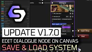 Dialogue Editing & Save System - StoryFlow Editor v1.7.0
