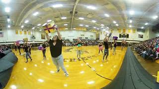KHS Winter Guard 2017 Winter Sports Assembly Performance VR 360 3D 4K