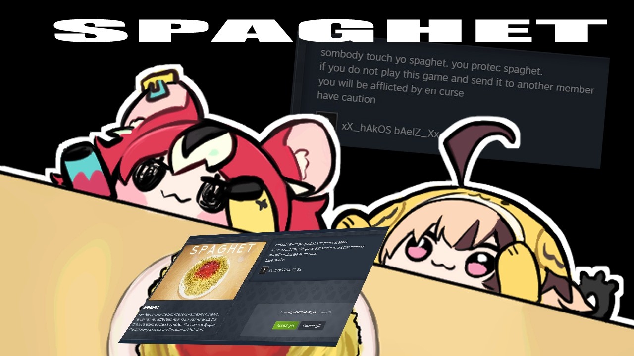 【SPAGHET】born to frolic forced to spaghet
