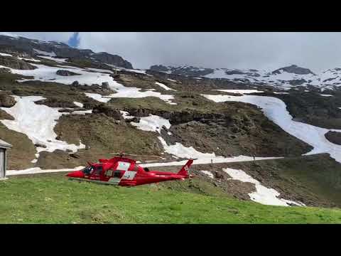 Regaeinsatz am Klausenpass