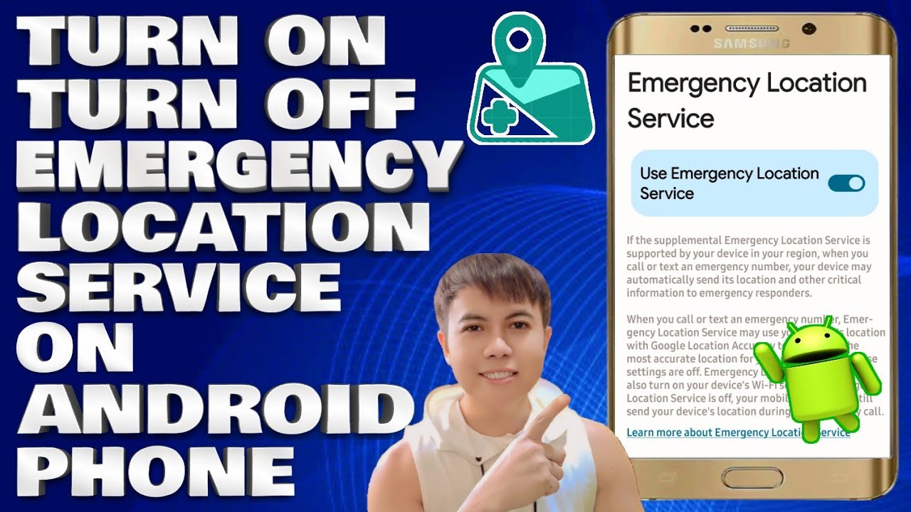 How To Turn On/Off Emergency Location Service on Android Phone