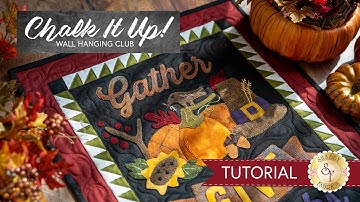 How To Make a Chalk It Up Wall Hanging | a Shabby Fabrics Tutorial