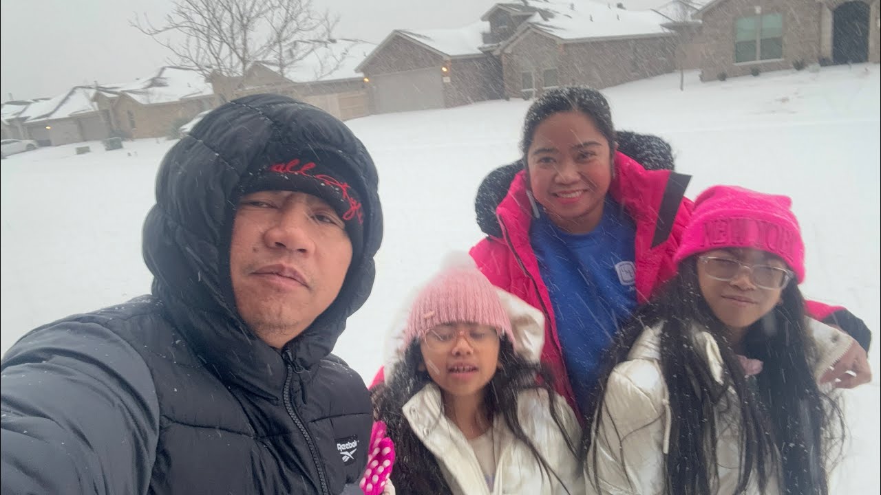 Winter Storm Update!  Guiao Family is live!