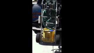 Pool route service cart