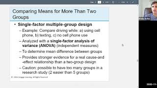 Research Methods Chapter 6B (Between & Within Subjects Designs) Lecture Part 2