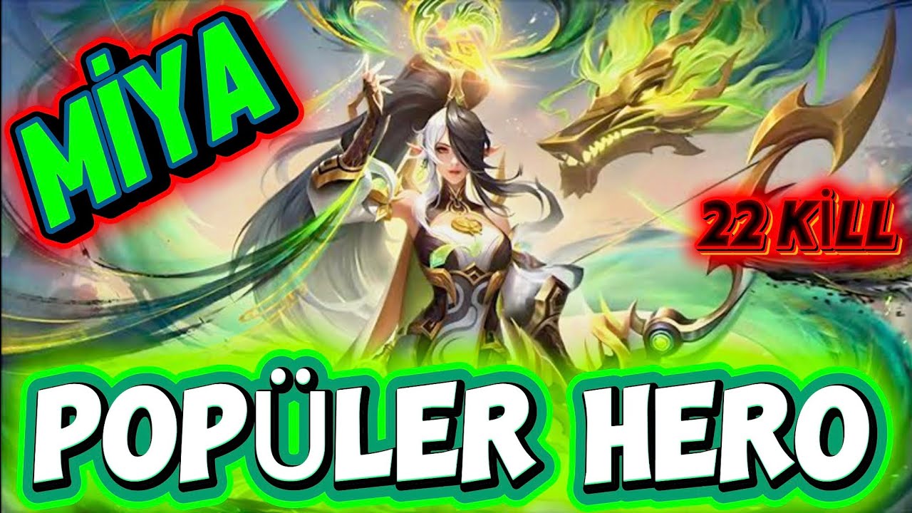 MİYA ZATEN KRALİÇE🫅BİRDE BUFF MI???💥MOBİLE LEGENDS #mobilelegends #mlbb 