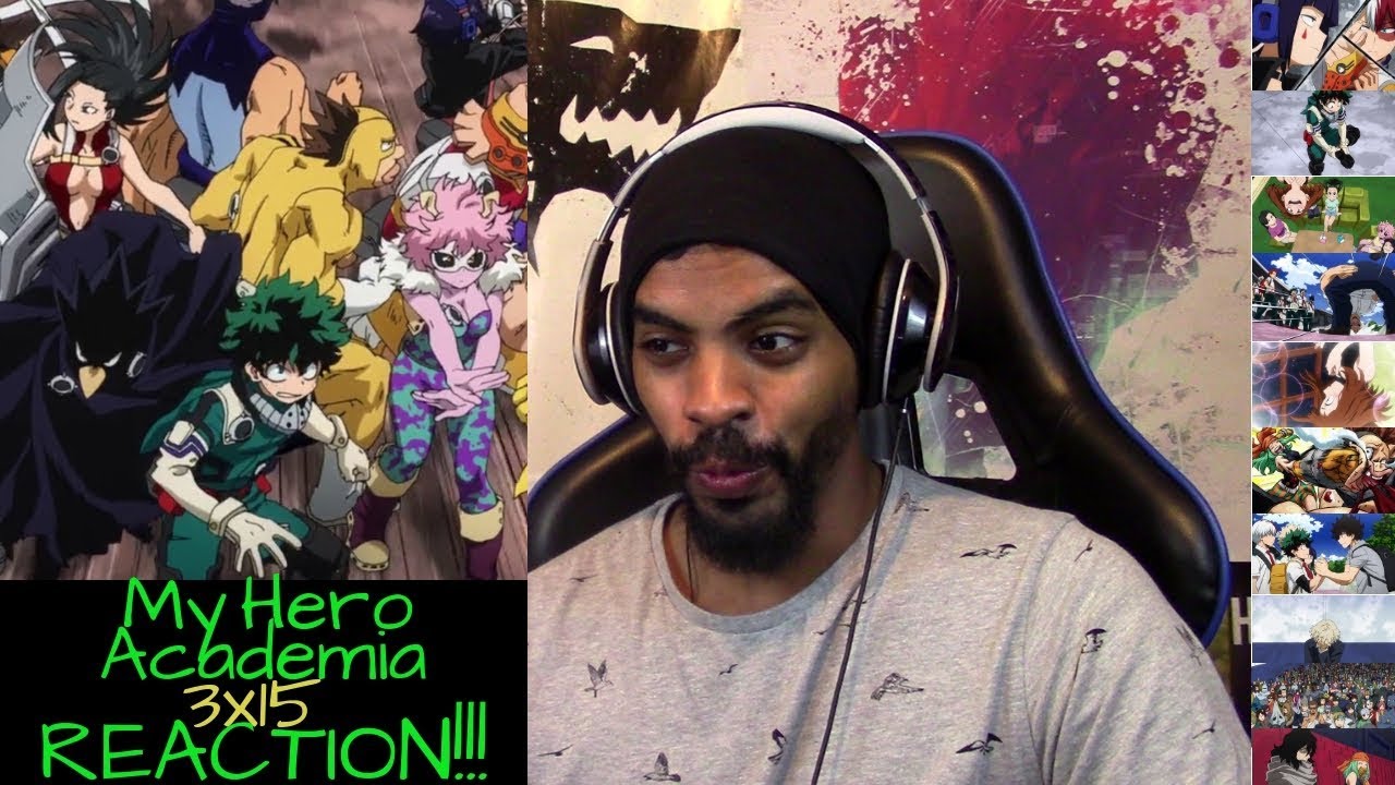 My Hero Academia 3x15 REACTION/REVIEW!!!! "The Test" - YouTube