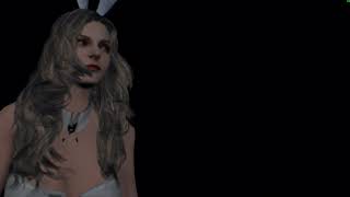 Resident Evil 4 Remake Ashley Bunny Girl Costume Gameplay