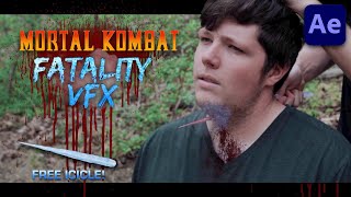 How To Create SubZero's Mortal Kombat Fatality VFX | After Effects Tutorial