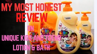 My Most Honest Review on Unique Kids & Teens Lotion Bath#unique#kids#teens#teen#teenagers #skincare