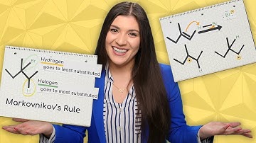 Hydrohalogenation Examples Using Markovnikov’s Rule | Organic Chemistry