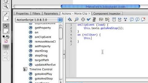 How to make a Flash button part 2