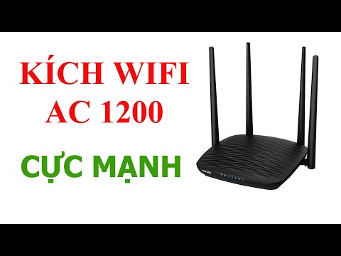 Kích sóng wifi CỰC MẠNH Tenda AC1200 - Thu phát sóng ac 1200