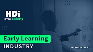 HDi Interactive Screen in Early Learning industry