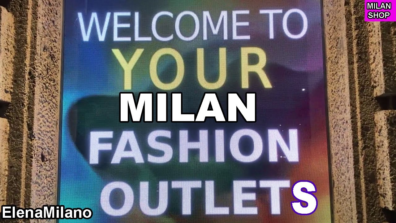 BEST OUTLETS in the centre of Milan 🇮🇹 italy milan moda YouTube