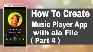 Create Mp3 Music App in Kodular | Change link with firebase ( Part 4 ) aia File | App Creator