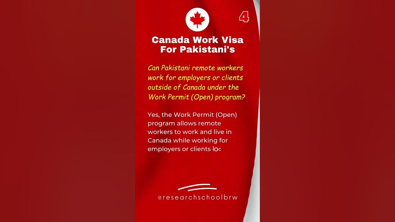 Canada Work Visa For Pakistani Working Outside Canada Under Work Permit canada-work-visa-for-pakistani-working-outside-canada-under-work-permit
