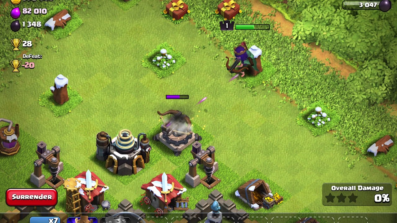 Archer queen 👸 vs xbow YouTube