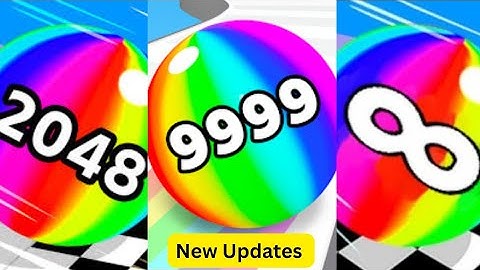 Ball Run 2048 Infinity ♾️ vs Number Ball Blend Challenge (8192C Wall) 🔥 vs Ball Run Infinity