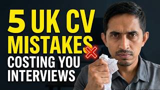 5 UK CV Mistakes That Are Costing You Interviews