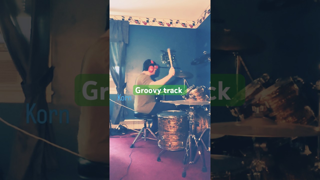Groovy track of my funky drumming- 