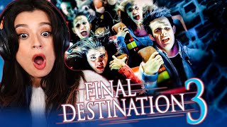 FINAL DESTINATION 3 incineration scene SHOCKED me!! (first time watching)