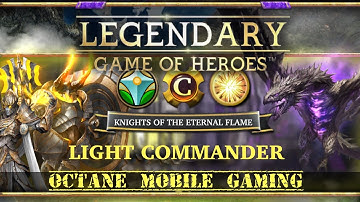 Legendary game of heroes - Knights of the Eternal Flame Deck Release