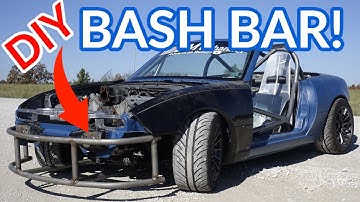 MIATA BASH BAR BUILD | LS SWAP MIATA GETS A BASH BAR | Part 4