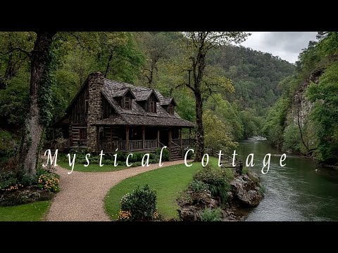 Mystical Riverside Cottage – Forest Healing Meditation Music – Peaceful Nature Sounds for Deep Calm