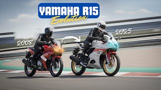 Information Yamaha R15 Evolution (2008 - 2025) | Motorcycle Evolution #40 Update