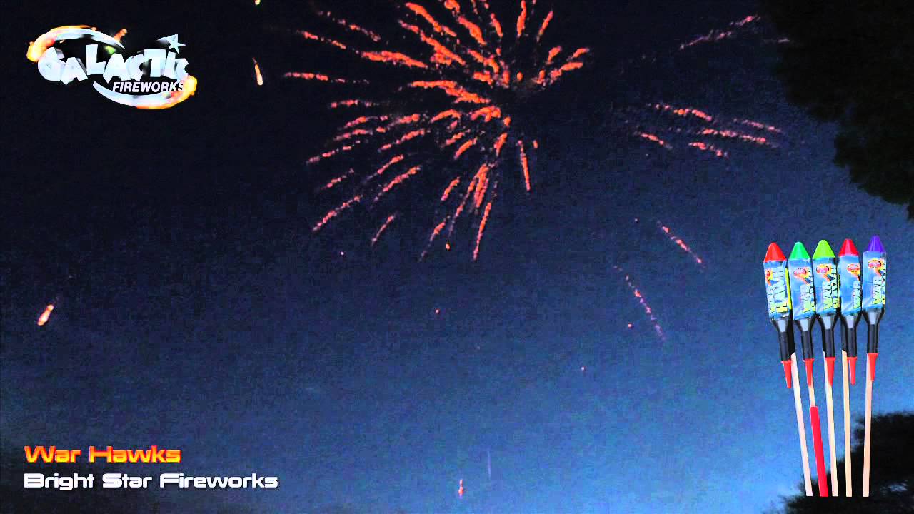 War Hawks By Bright Star Fireworks From Galactic Fireworks YouTube