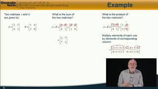 Algebra and Linear Algebra  Matrices and determinants   Georgia Institute of Technology   Coursera