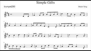 Simple Gifts (Play-Along)