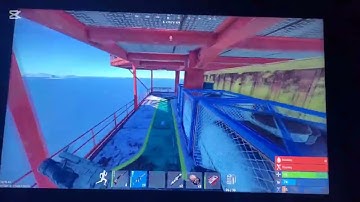 1v3 Rust console Large oil rig #rust #rustconsole