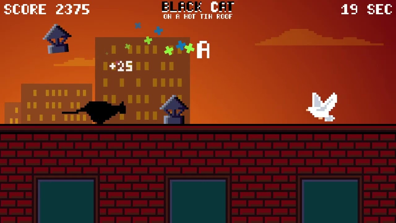 Black Cat on a Hot Tin Roof - Gameplay