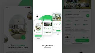 Coworking Space App UI | Co-Working App UI | Figma App UI Kit | App UI Design | UIUX Design |  UIUX