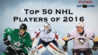 Top 50 NHL Players of 2016