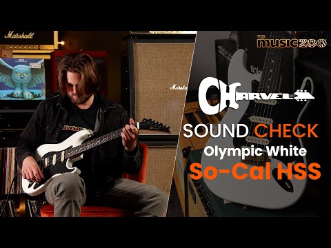Sound Check Demo Video: Charvel Custom Shop So-Cal HSS Olympic White
