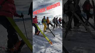 Backcountry Ski Pietrele Marunte Muntele Mare schi tura #snow #winter #mountains #baisoara #buscat