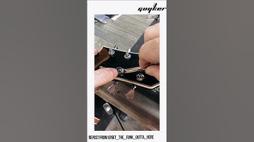 UGC Sharing Guyker 1:21 Non Locking tuners Installation