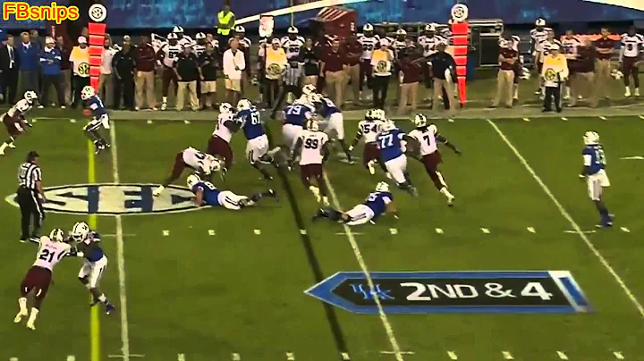 Raymond Sanders running hard vs South Carolina 2012