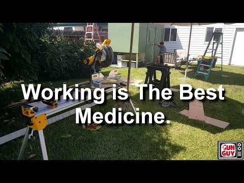 Working is sometimes the best medicine.