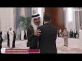 SH der Emir empfängt den Präsidenten Syriens